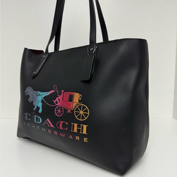 COACH Central Tote With Zip With REXY And Carriage And Matching REXY Zip Wallet - Picture 10 of 16